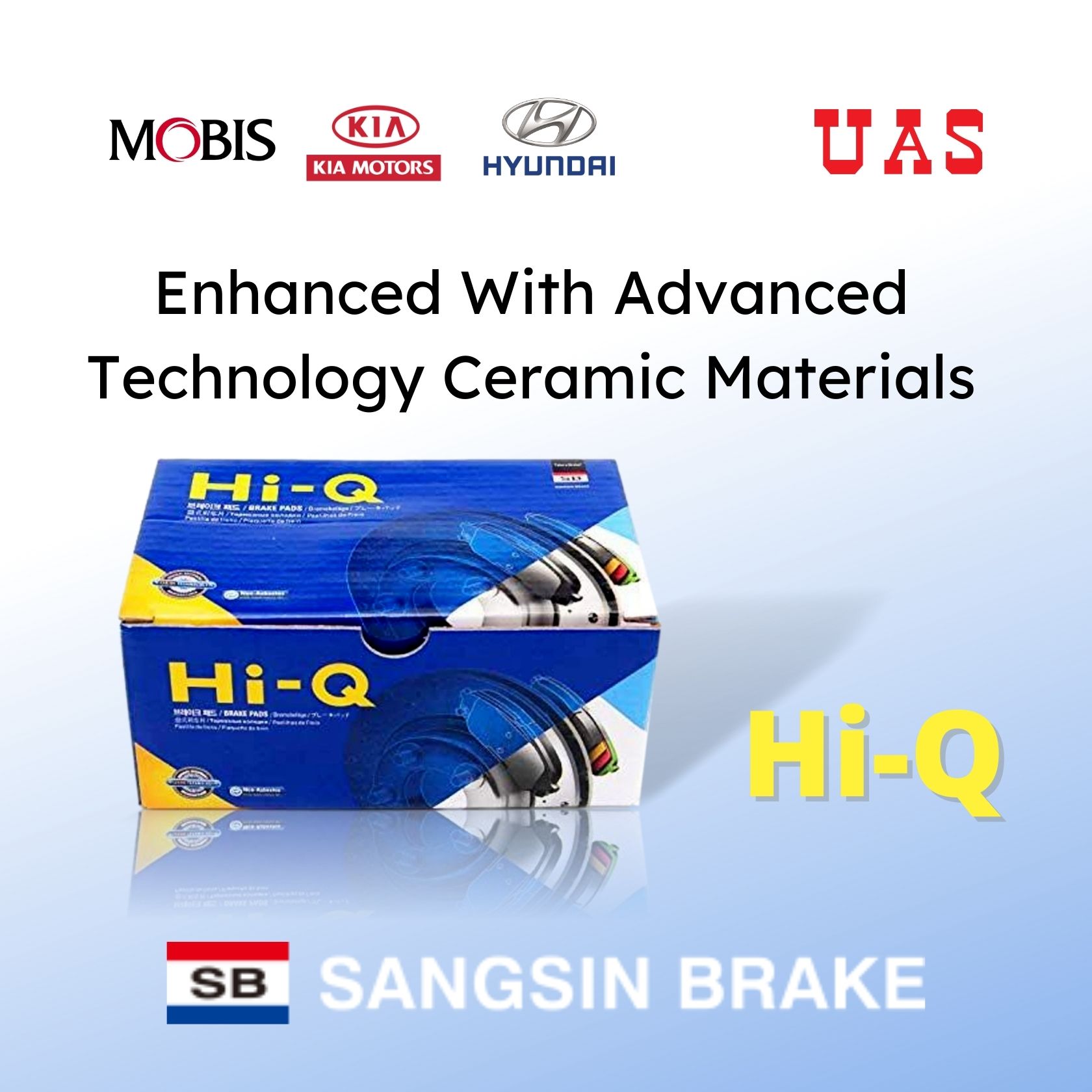 Hi-Q SANGSIN Brake Pad Front SP-1848 For KIA K5 Optima